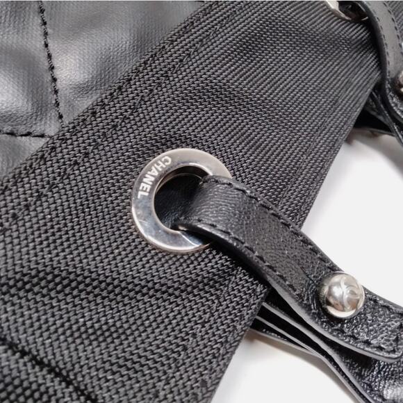 💎✨BEAUTIFUL✨💎AUTHENTIC CHANEL Tote Bag Black - Picture 8 of 16